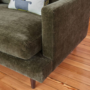 Larch Four Seater Fabric Sofa